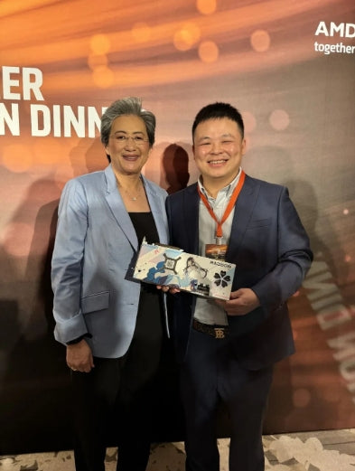 COMPUTEX 2024: AMD & Yeston's Historic Collaboration | Special Edition Yeston Sakura GPU Signed by Dr. Lisa Su!