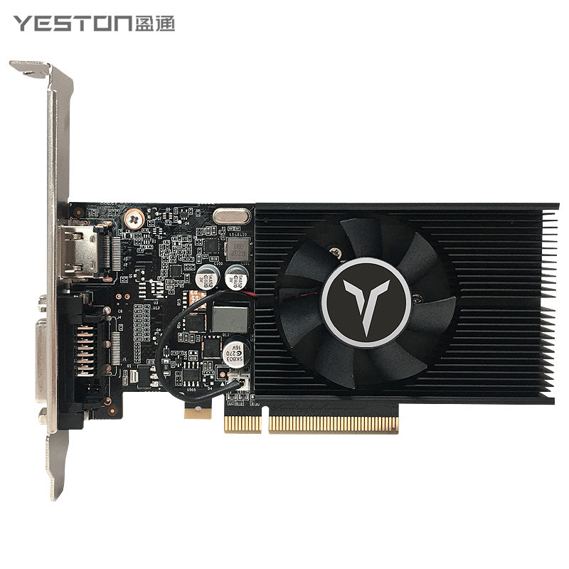 Yeston GT 1030 4GD4 LP 64bit Graphics Card PCIE 3.0 DDR4 Video Card for PC