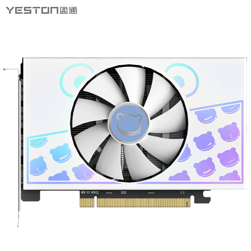 Yeston Cute Pet Nvidia GeForce RTX 5060 8G 128bit GDDR7 Gaming GPU Graphics Card