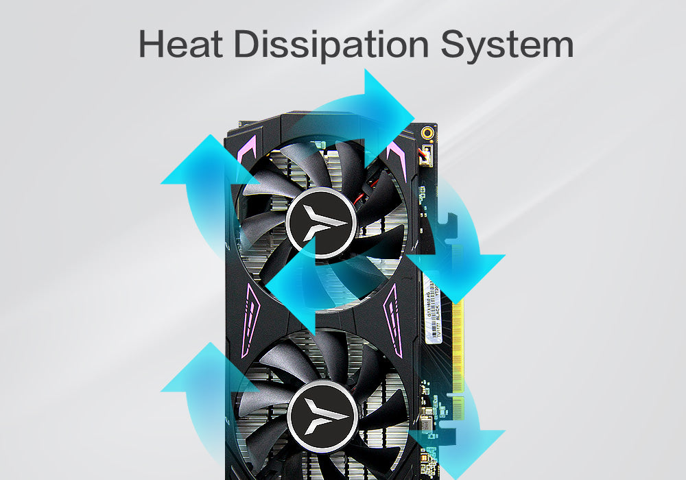 Yeston GeForce GTX 1650 4GB GDDR6 Graphics cards Nvidia pci express 3.0 video cards DirectX 12 Desktop computer PC video gaming graphics card