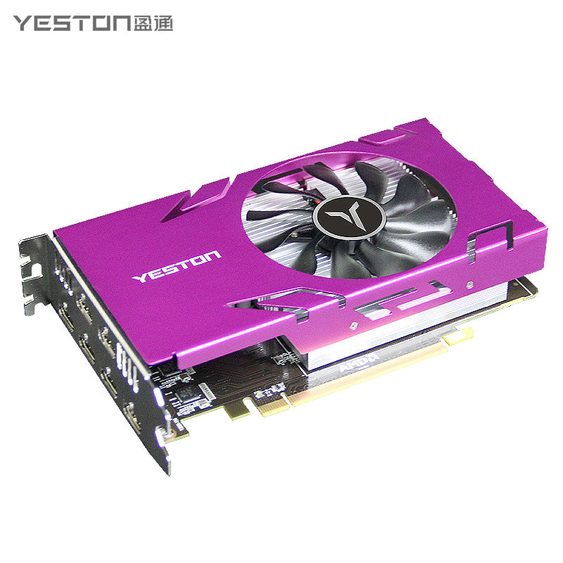 Yeston Radeon R7 350-2G 6HDMI 2GB 128bit GDDR5 800MHz 512processors PCIExpress 3.0*16 video cards 6 Screen Graphics Card DirectX12 6*HDMI compatible graphics card of Desktop