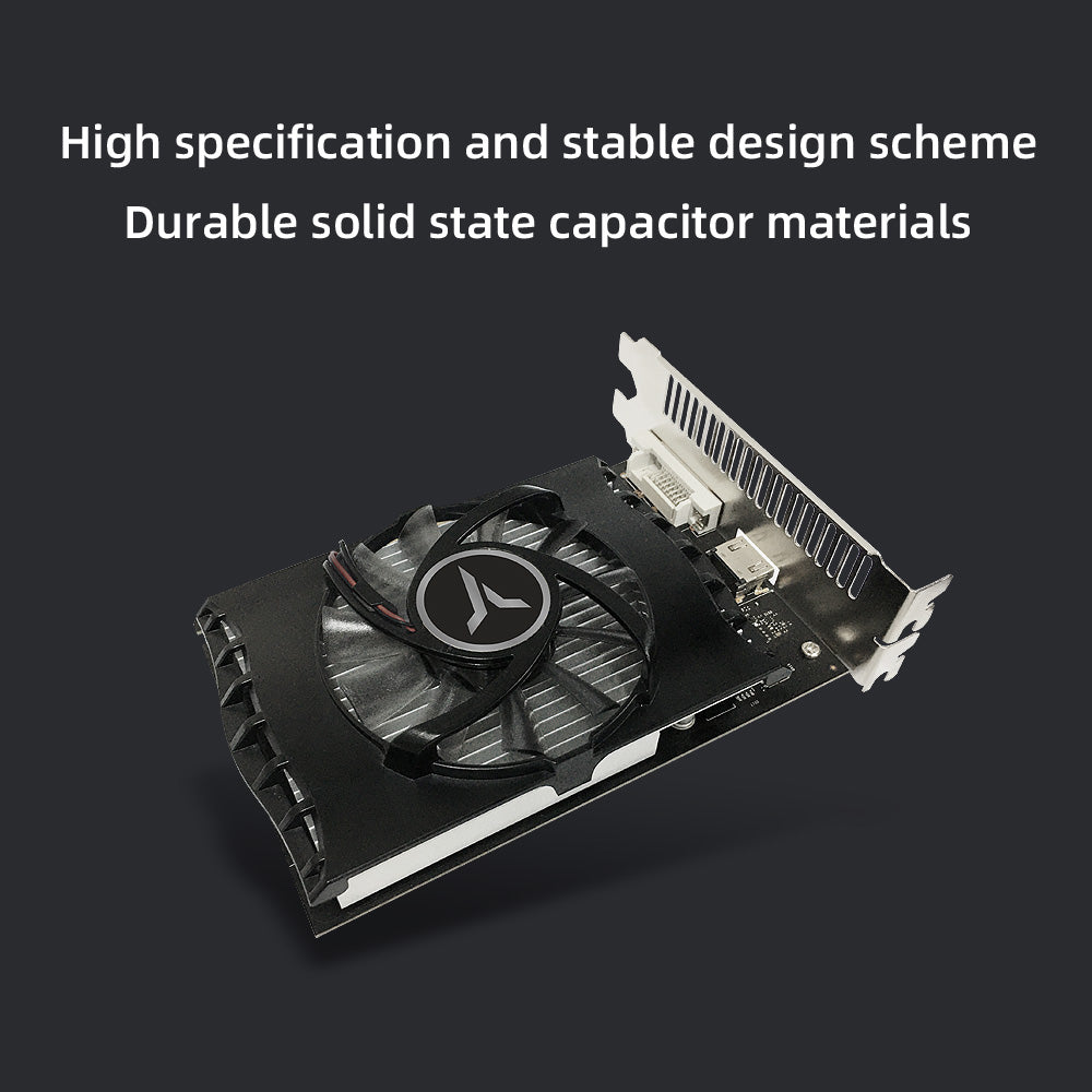 Yeston GT 1030 4GD4 64bit Graphics Card PCIE 3.0 GDDR4 Video Card for PC