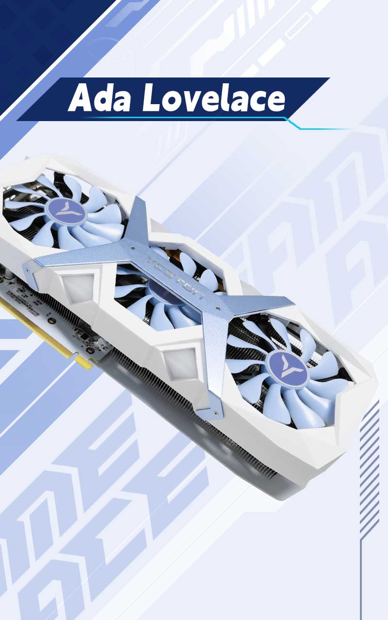 Yeston Game Ace Nvidia GeForce RTX 4060Ti 16G GAME ACE Graphics Card 128bit GDDR6 Gaming GPU