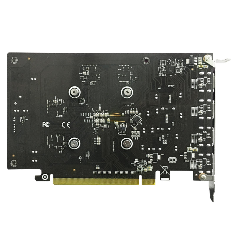Yeston Radeon RX 550 4GB GDDR5 1183MHz 512processors video cards PCIExpress 3.0 DirectX12 Single Slot 4*HDMI compatible graphics card of Desktop