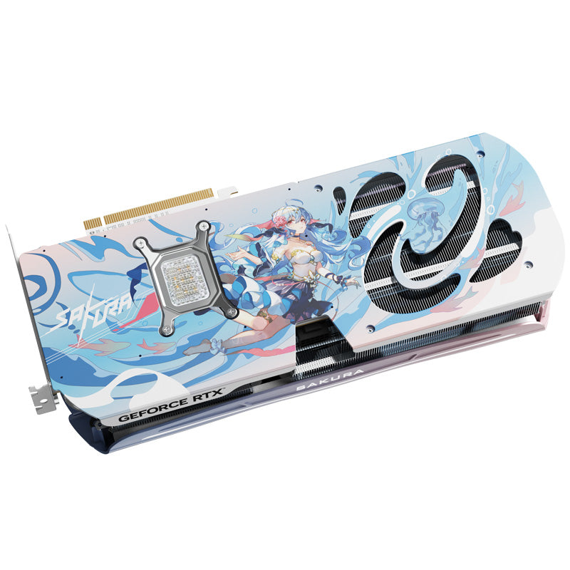 (September Promotion)Yeston Sakura Atlantis Nvidia GeForce RTX 5080 Graphics Card GDDR7 16G 256bit Gaming GPU