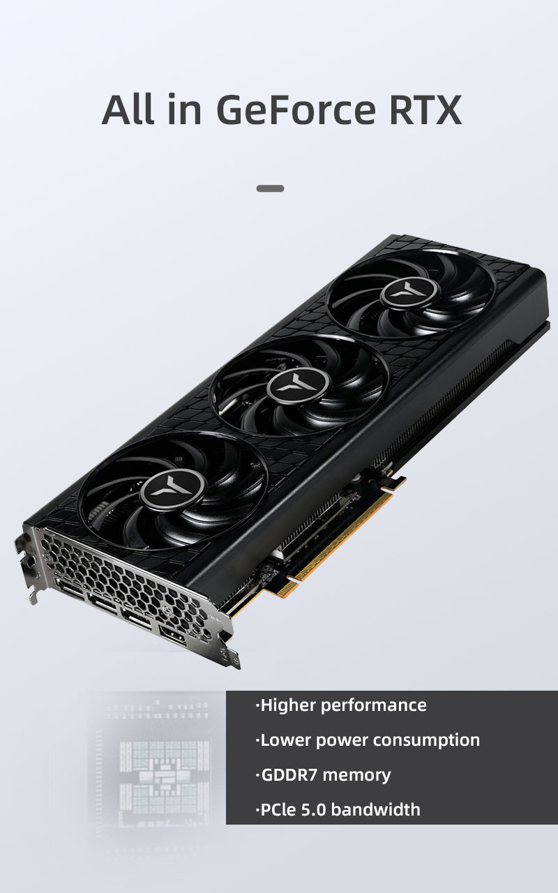 (August Promotion)Yeston Nvidia GeForce RTX 5070 12G 192bit GDDR7 Gaming GPU Graphics Card