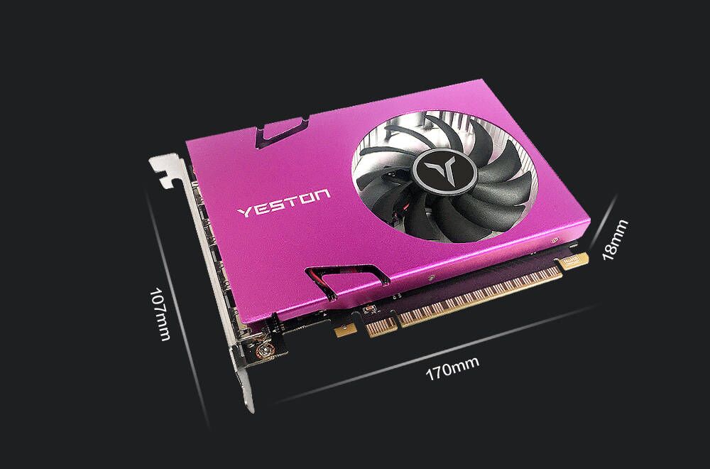 Yeston GT 730 4G 4HDMI 128bit Graphics Card PCIE 2.0 DDR3 Video Card for PC