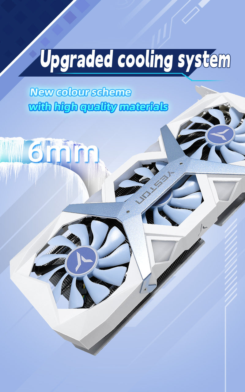 (October Promotion)Yeston Game Ace Nvidia GeForce RTX 4060 Ti 8G 128bit GDDR6 Gaming GPU Graphics Card