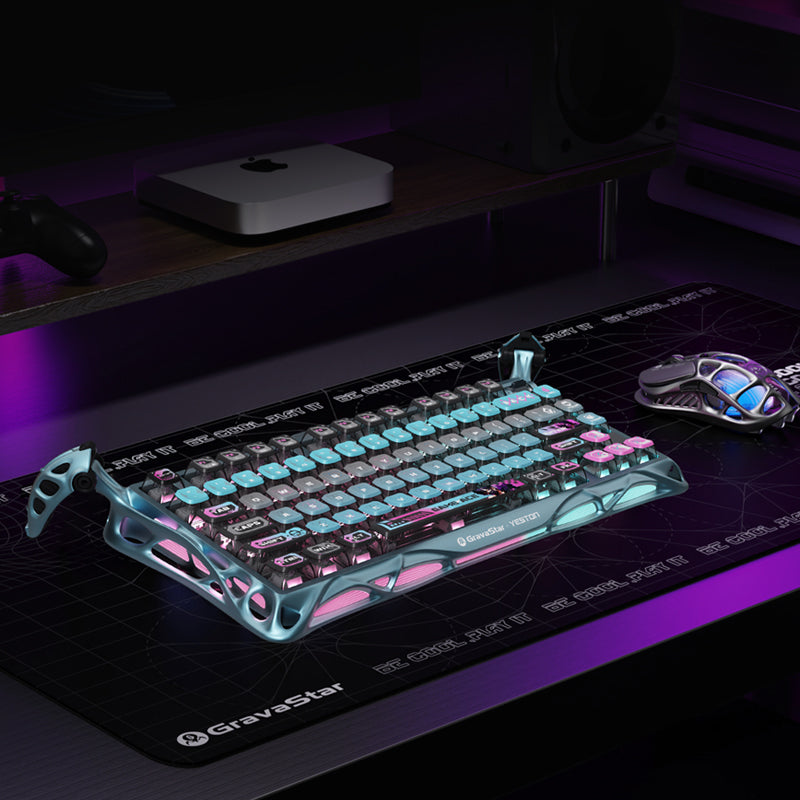Yeston x Gravastar Mercury K1 Pro Game ACE Mechanical Keyboard