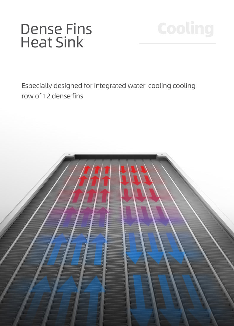 Yeston*Zeaginal ZC-360/240 ARGB Moon integrated CPU supports Intel / AMD platform PWM temperature control fan water cooling radiator ARGB synchronous fan