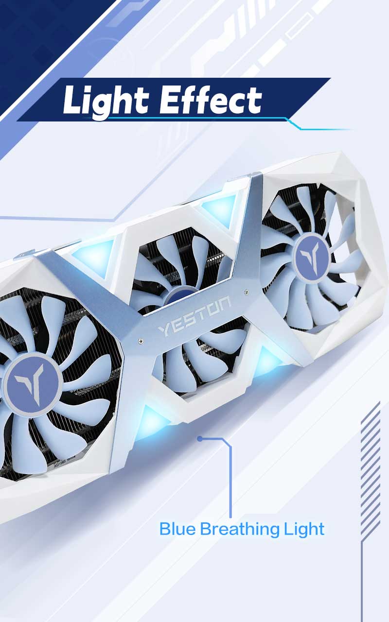Yeston Game Ace Nvidia GeForce RTX 4060Ti 16G GAME ACE Graphics Card 128bit GDDR6 Gaming GPU