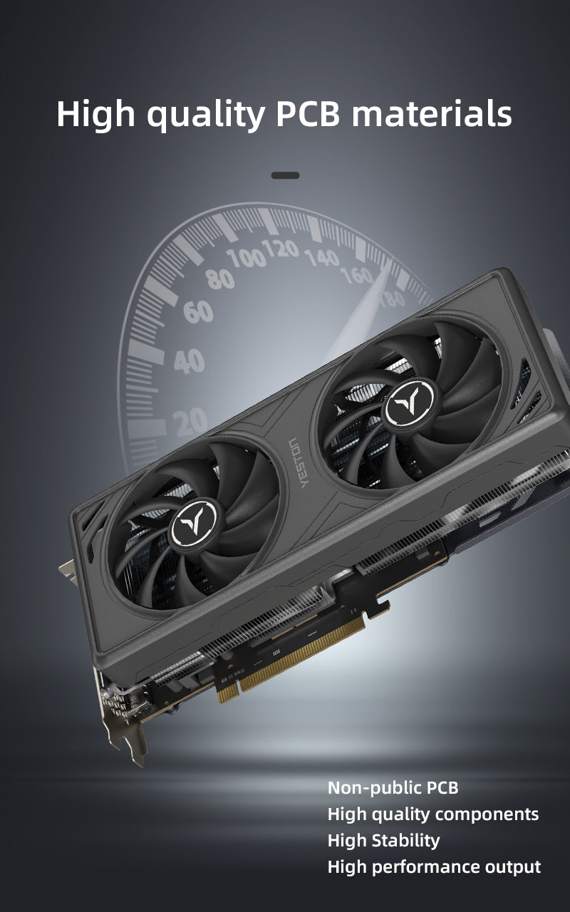 Yeston GAEA Nvidia GeForce RTX 5070 12G 192bit GDDR7 Gaming GPU Graphics Card