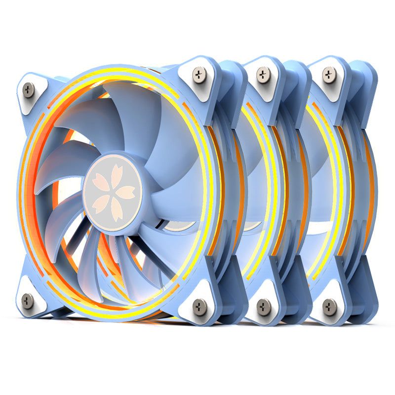 (Promotion: $5 discount over $30)(Only Canada has inventory)Yeston * zeaginal SAKURA ARGB LED 120mm Case Fan,Quiet Edition High Airflow Color LED Case Fan for PC Cases, CPU Coolers,Radiators SystemComputer Case Cooling Fan