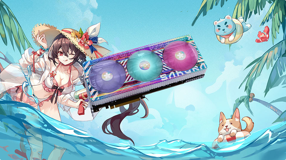 Yeston Releases Anime-Style graphics Card — Yeston Sakura Sugar GeForc ...