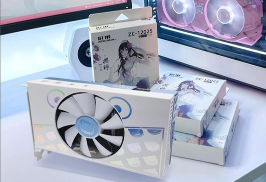 Yeston Cute Pet RTX 4060 Graphics Card Relesed: Single-Fan with 18.8cm Short-Size Design