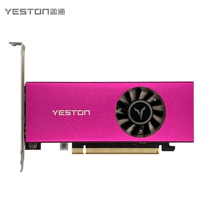 (March Promotion $10 Off) Yeston RTX 3050 6GB GDDR6 (Equipped with a half height baffle)Graphics cards Nvidia pci express 4.0 x8 video cards Desktop computer PC video gaming graphics card