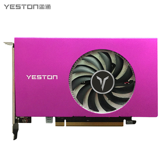 Yeston Radeon RX 550 2GB GDDR5 1071MHz 640processors PCIExpress 3.0 DirectX12 video cards Single Slot 4*HDMI compatible graphics card of Desktop