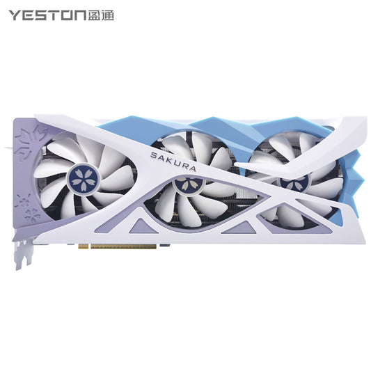 (Buy & Get $20 Gift Card)Yeston Sakura Radeon RX 9060 XT 16G GDDR6 128bit video cards Desktop Computer PC Graphics Card