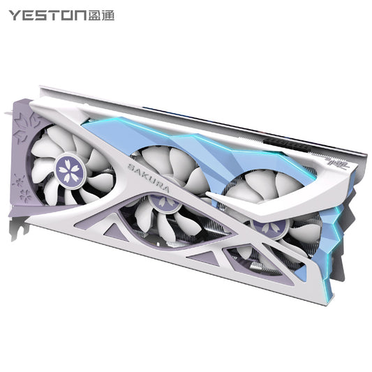 (Open Box Only US)Yeston Sakura Radeon RX 6800 XT 16GB D6 GDDR6 256bit 7nm video cards Desktop computer PC Video Graphics Card