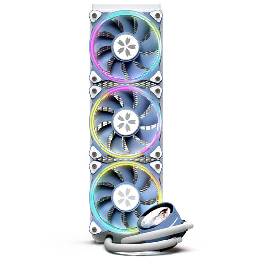 Yeston * zeaginal Sakura 360/240 integrated CPU supports Intel / AMD platform PWM temperature control fan water cooling radiator ARGB synchronous fan