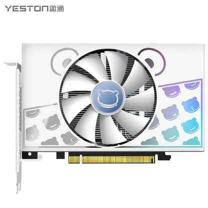 Yeston Cute Pet Radeon RX 6500 XT 4GB D6 GDDR6 6nm video cards Desktop computer PC Video Graphics Card