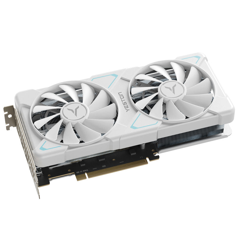 (Promotion)Yeston GAEA Nvidia GeForce RTX 5060 8G 128bit GDDR7 Gaming GPU White Graphics Card