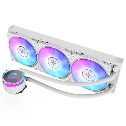 Yeston*Zeaginal ZC-360/240 ARGB Moon integrated CPU supports Intel / AMD platform PWM temperature control fan water cooling radiator ARGB synchronous fan