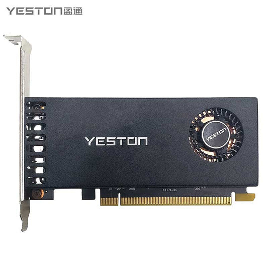 Yeston GeForce GTX 1650 4GB GDDR6 LP Single Slot Graphics cards Nvidia pci express 3.0 video cards DirectX 12 Desktop computer PC video gaming graphics card 4GB