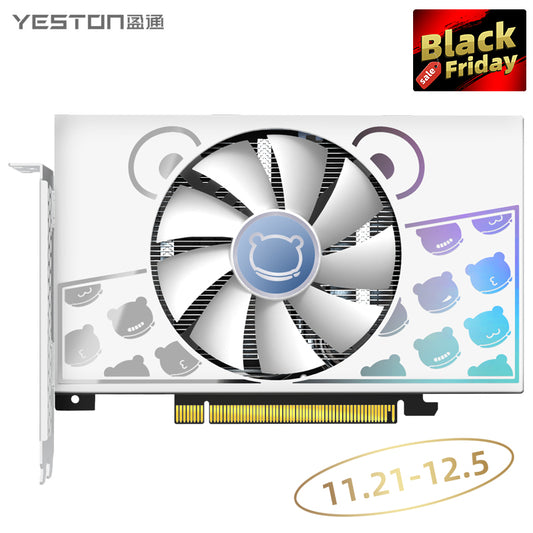 (11.21-12.05 ＄10 Off) Yeston Cute Pet Nvidia GeForce RTX 4060 Graphics Card GDDR6 8G 128bit GDDR6 Gaming GPU