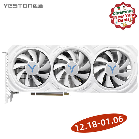 (12.18-01.06 ＄10 Off) Yeston GAEA PLUS RTX 4060 8G GDDR6 128bit 5nm Desktop computer PC Video Graphics Card