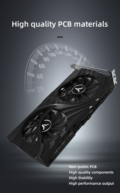 Yeston GAEA Nvidia GeForce RTX 4060 Ti 8G 128bit GDDR6 Gaming GPU Graphics Card