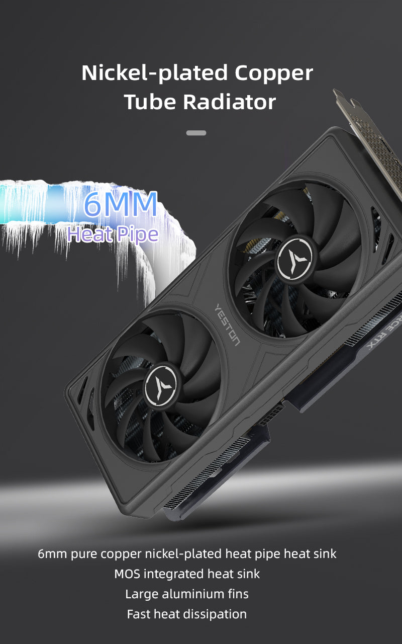 Yeston GAEA Nvidia GeForce RTX 5070 12G 192bit GDDR7 Gaming GPU Graphics Card