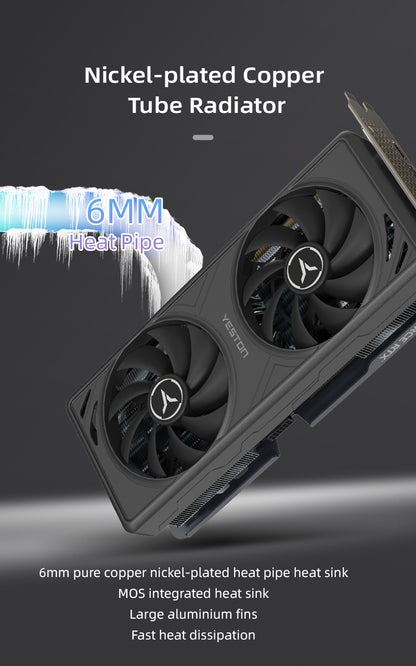 Yeston GAEA Nvidia GeForce RTX 5070 12G 192bit GDDR7 Gaming GPU Graphics Card