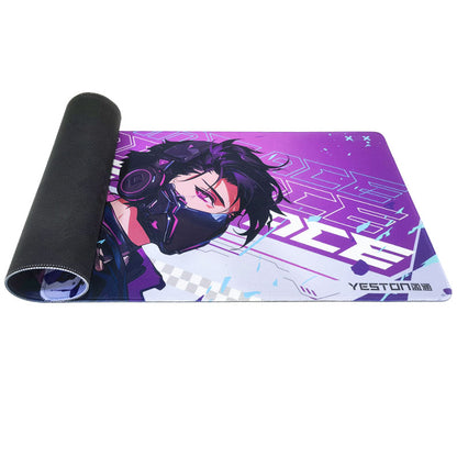 Yeston Game Ace 27.5*11.8*0.12in(700*300mm) Mouse pad, Thick Extended Mouse Mat Non-Slip Spill-Resistant Desk Pad
