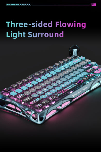 Yeston x Gravastar Mercury K1 Pro Game ACE Mechanical Keyboard