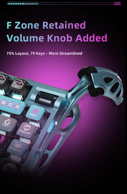 Yeston x Gravastar Mercury K1 Pro Game ACE Mechanical Keyboard