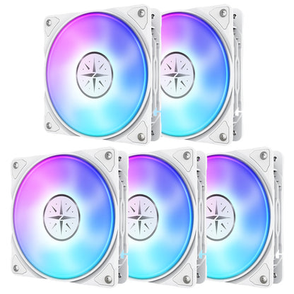 (11.21-12.05 ＄5 Off) Zeaginal ZC-12025 ARGB Tears of the Moon God LED 120mm Case Fan,Quiet Edition High Airflow Color LED Case Fan for PC Cases, CPU Coolers,Radiators SystemComputer Case Cooling Fan